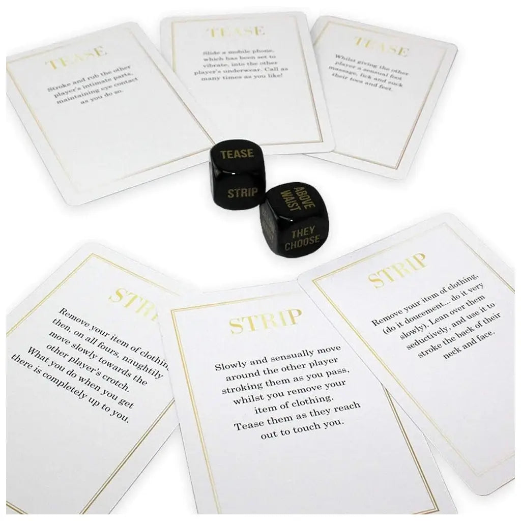 Creative Conceptions Strip or Tease Card Game - Intimate Couples for Date Night
