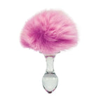Crystal Delights Glass Plug with Magnetic Bunny Tail - Rolik®