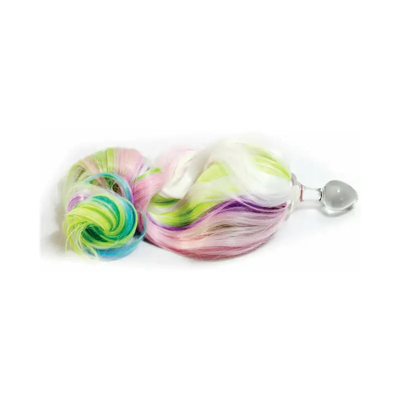 Crystal Delights Glass Rainbow My Lil Pony Tail Plug - Rolik®