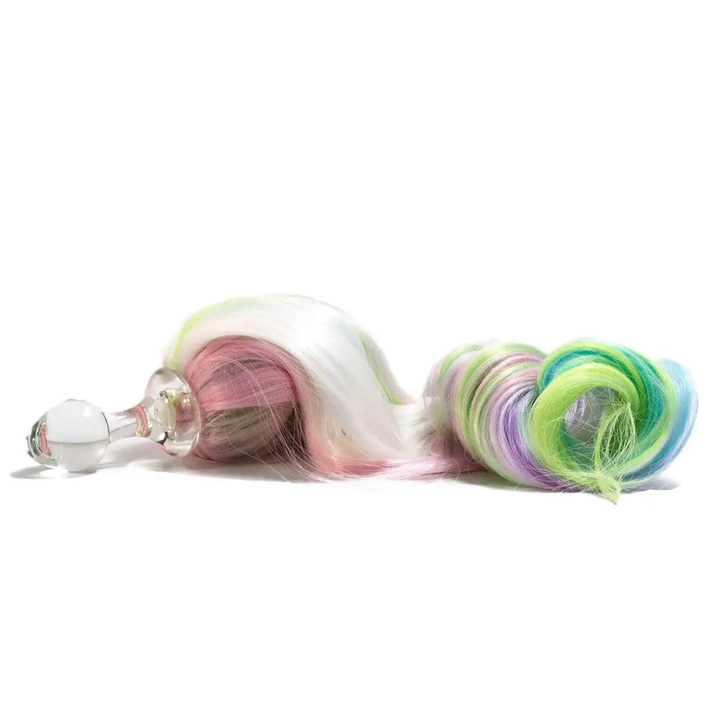 Crystal Delights Glass Rainbow My Lil Pony Tail Plug - Rolik®
