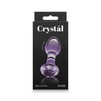 Crystal Gem Glass Anal Plug - Butt