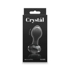 Crystal Gem Glass Anal Plug - Butt