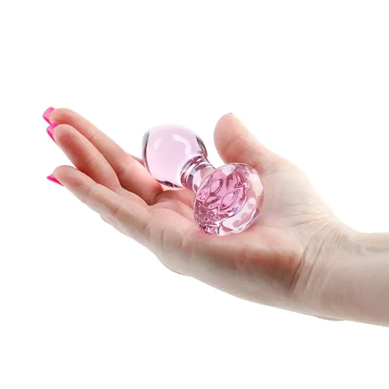 Crystal Gem Glass Anal Plug - Rolik®