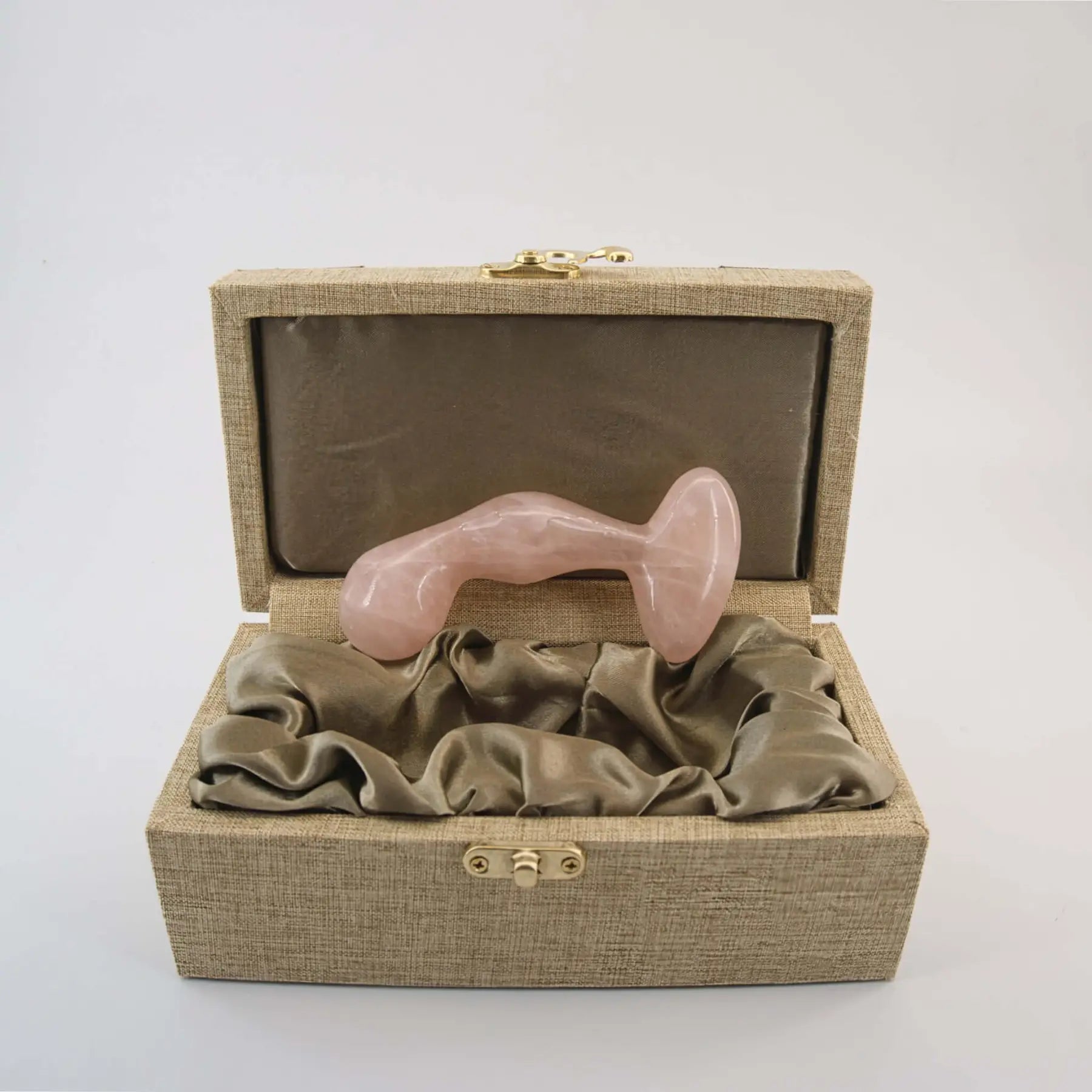 CrystalThrill Aetheris Rose Quartz Plug / 4’’