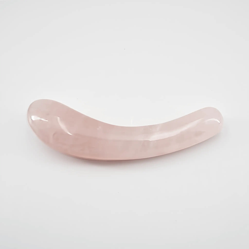 Arcella Rose Quartz Wand / 7’’ Dildo
