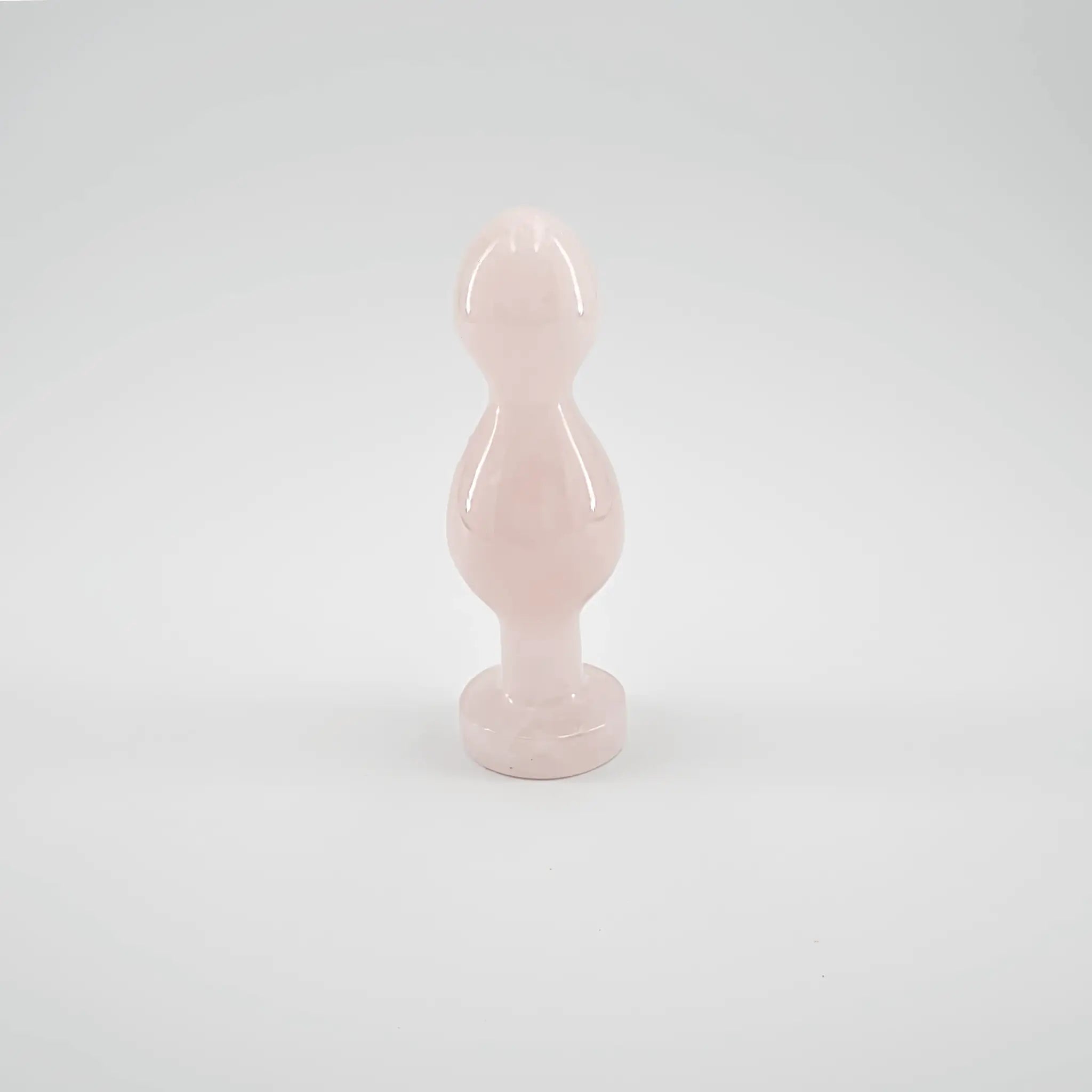 Bulbora Rose Quartz Plug / 5’’ Butt