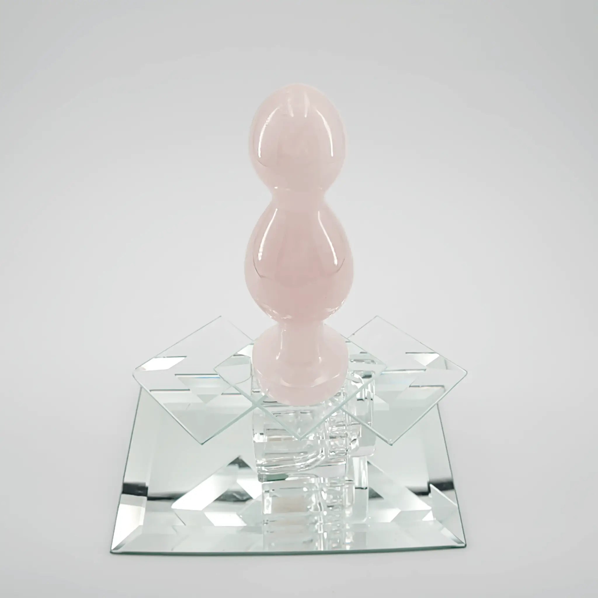 Bulbora Rose Quartz Plug / 5’’ Butt