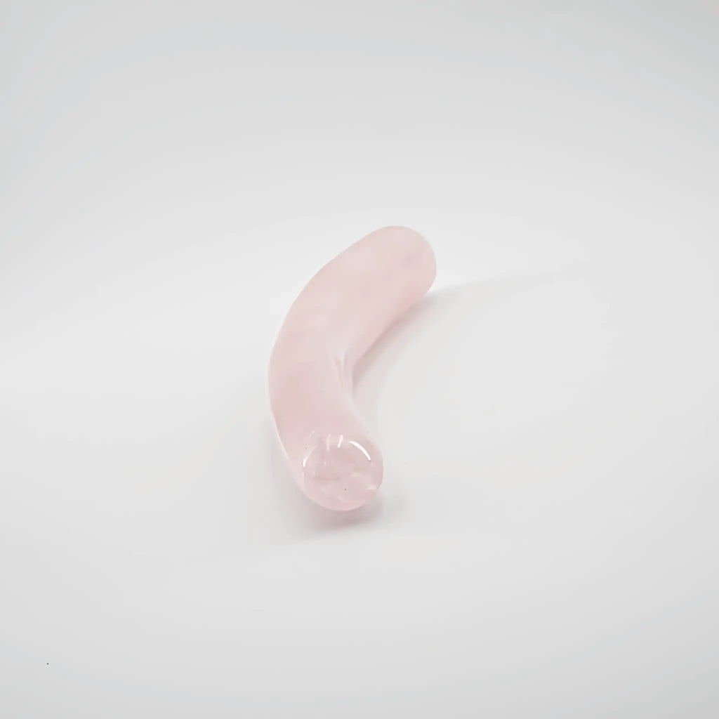 Cresta Rose Quartz Wand / 7’’ Dildo