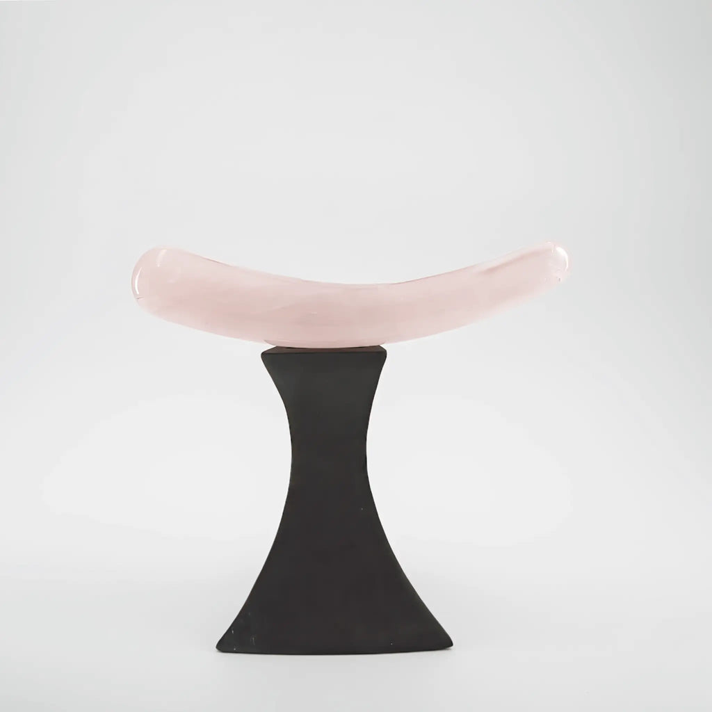 Cresta Rose Quartz Wand / 7’’ Dildo