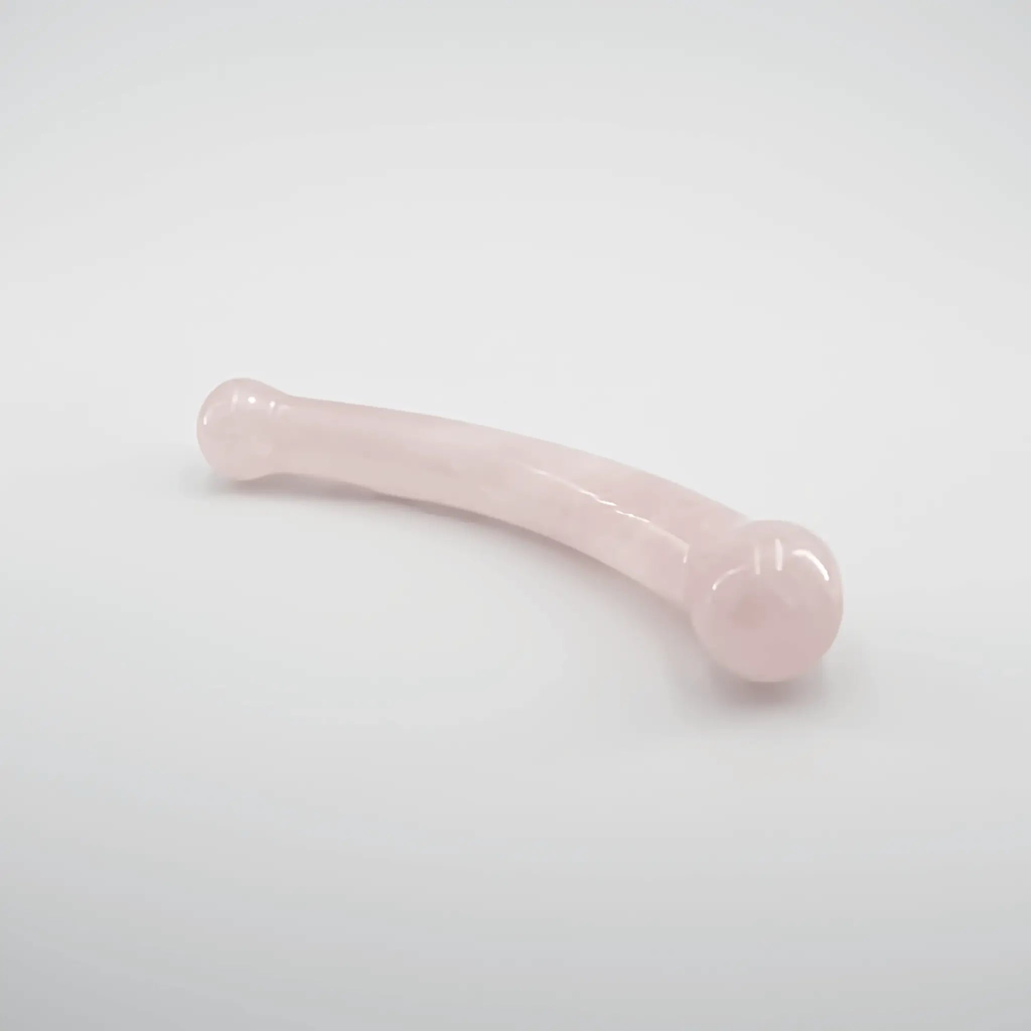 Curvella Rose Quartz Double Ended Wand / 7’’ Dildo