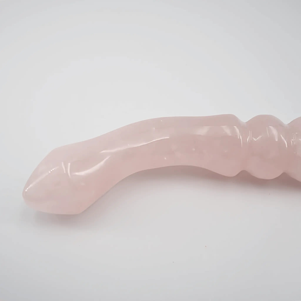 Curvona Rose Quartz Wand / 7’’ Dildo