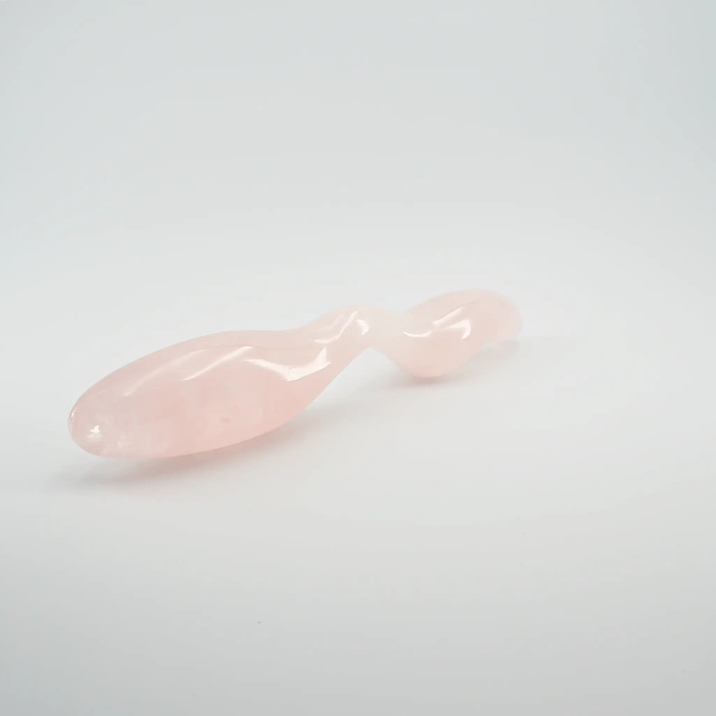 Dualis Rose Quartz Wand / 10’’ Dildo