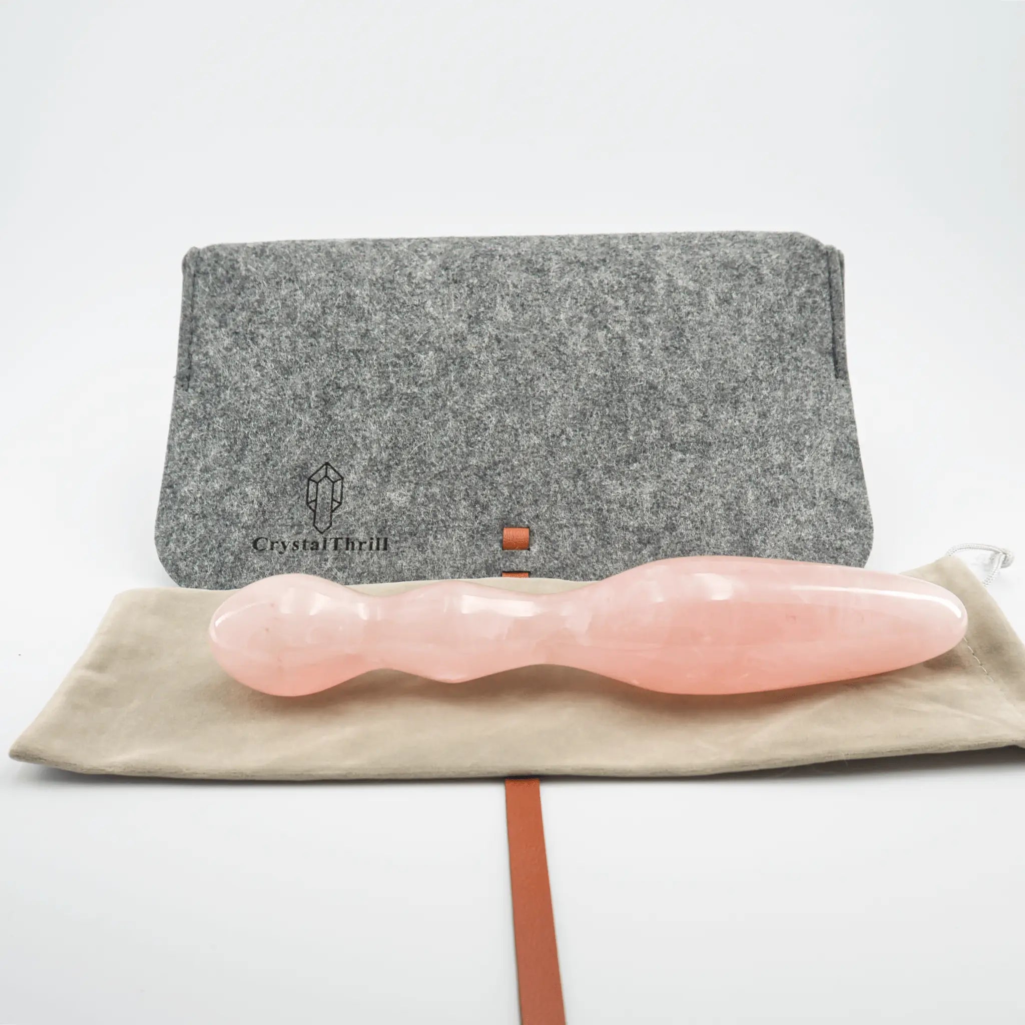 Ellure Rose Quartz Wand / 9’’ Dildo