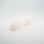 Fleur Rose Quartz Wand / 7’’ Curved Bulbous