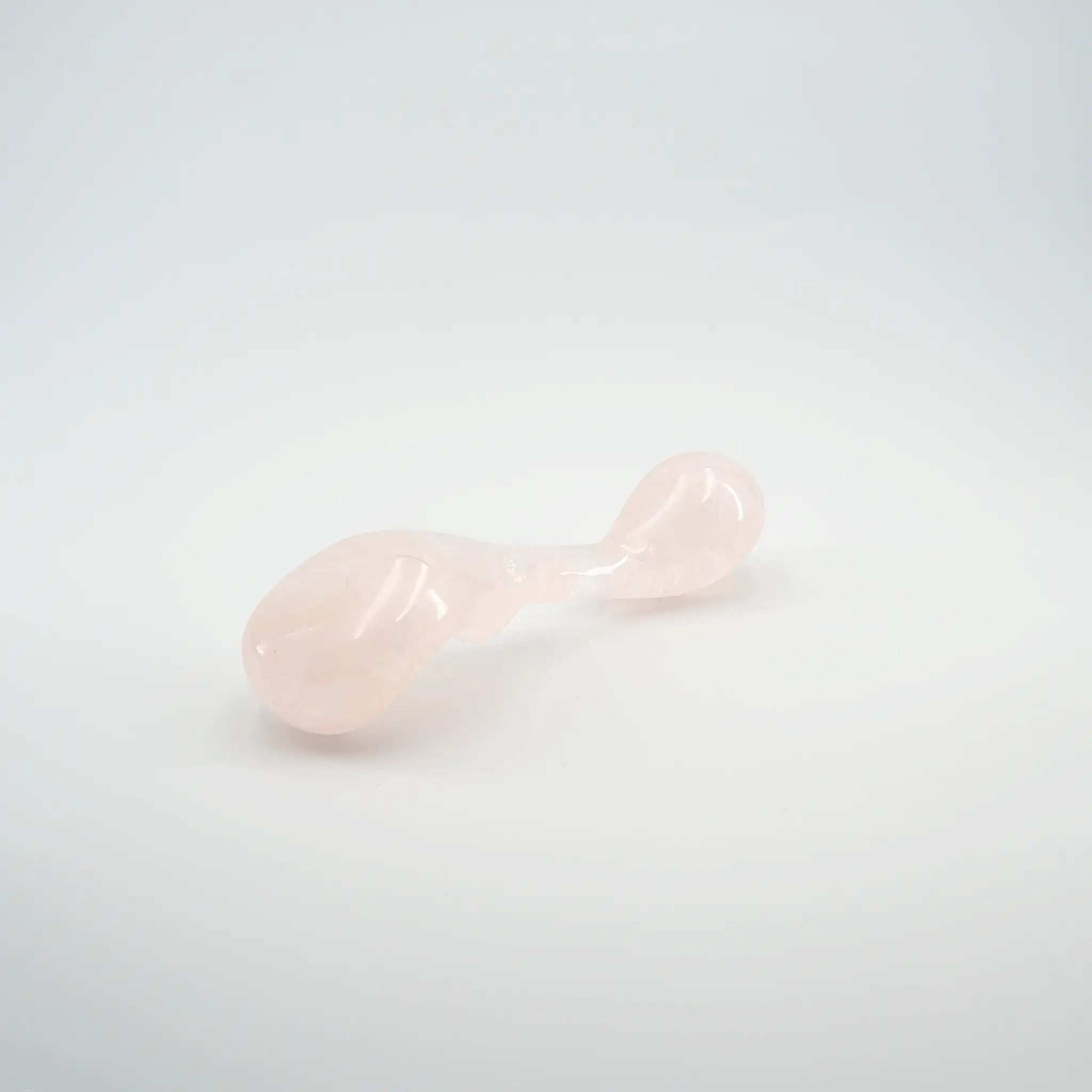 Fleur Rose Quartz Wand / 7’’ Curved Bulbous