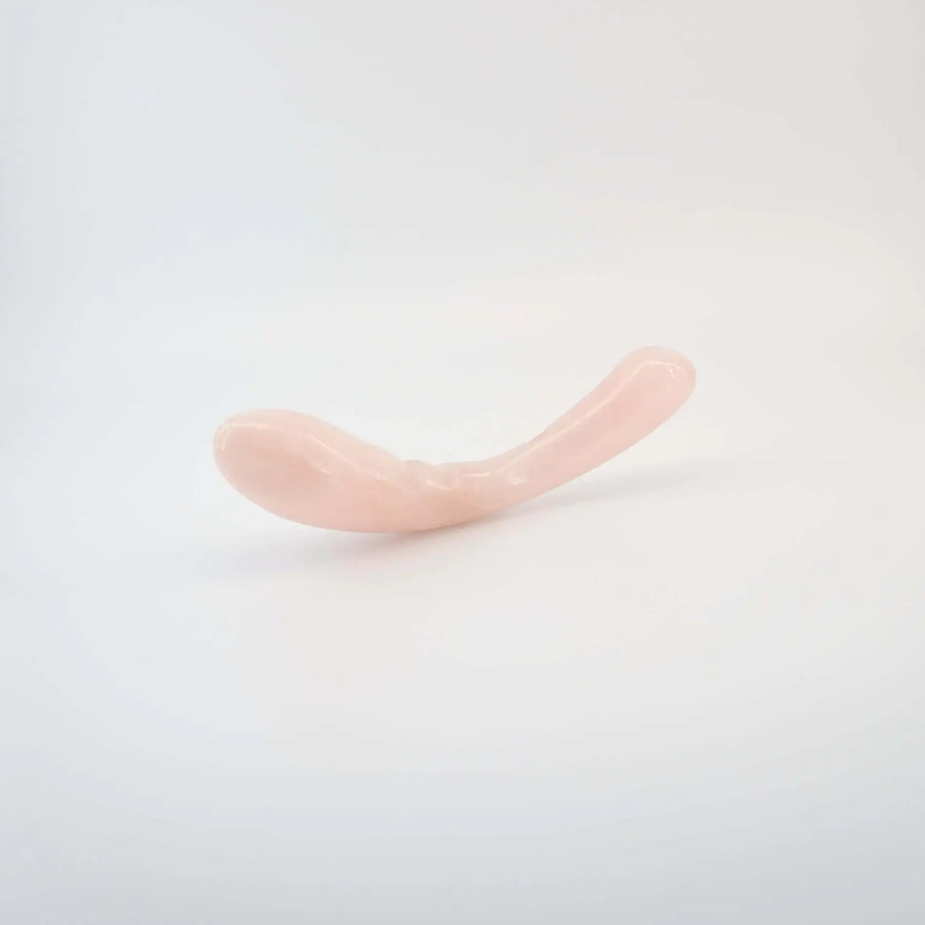 CrystalThrill Isyra Rose Quartz Wand / 8’’