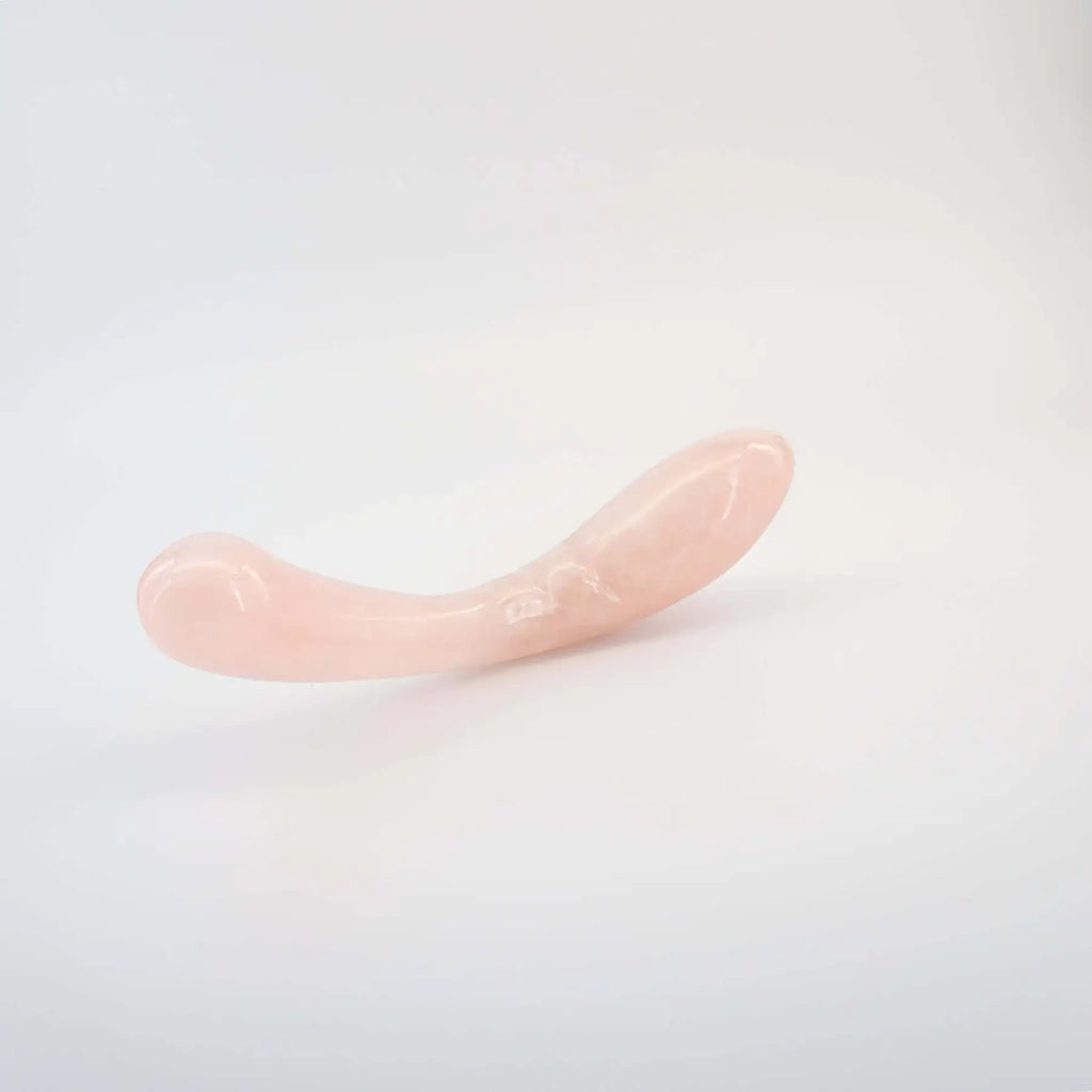 CrystalThrill Isyra Rose Quartz Wand / 8’’