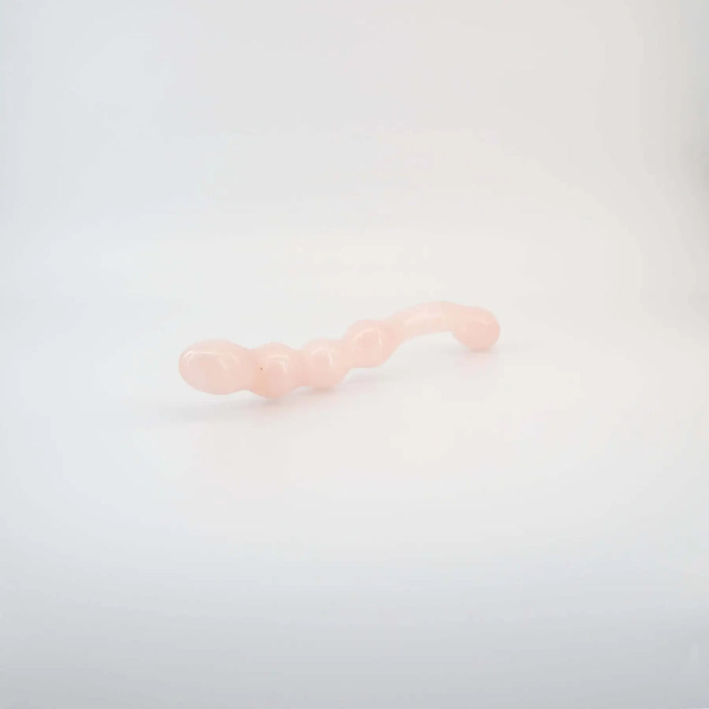 CrystalThrill Mirava Rose Quartz Wand / 9’’