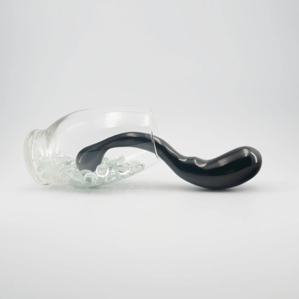 Noctis Black Obsidian Wand / 10’’ Dildo