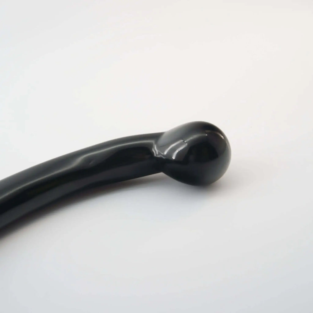 CrystalThrill Nytheris Black Obsidian Dual Ended Wand / 8’’