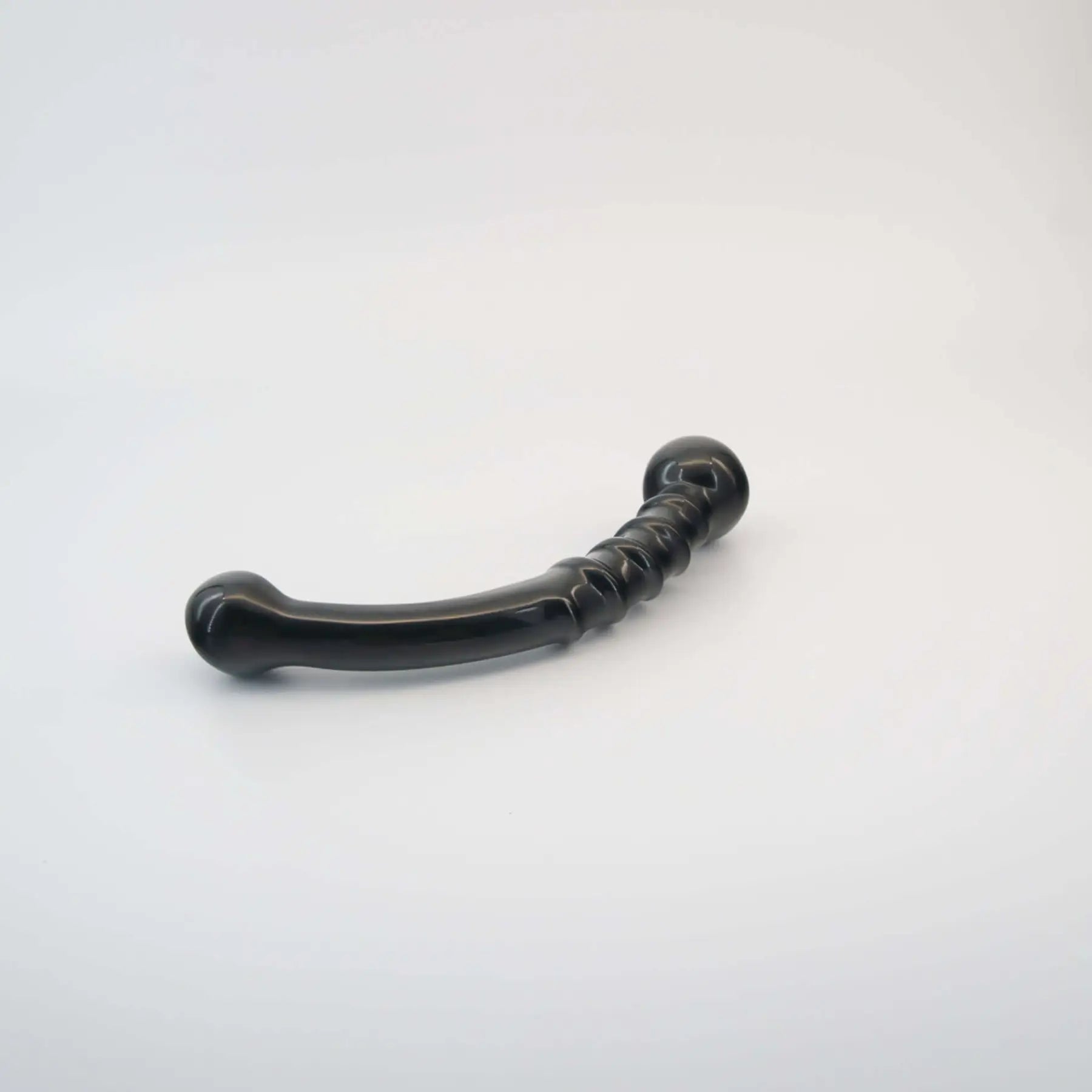 CrystalThrill Nyxora Black Obsidian Dual Ended Wand / 7’’