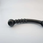 CrystalThrill Nyxora Black Obsidian Dual Ended Wand / 7’’