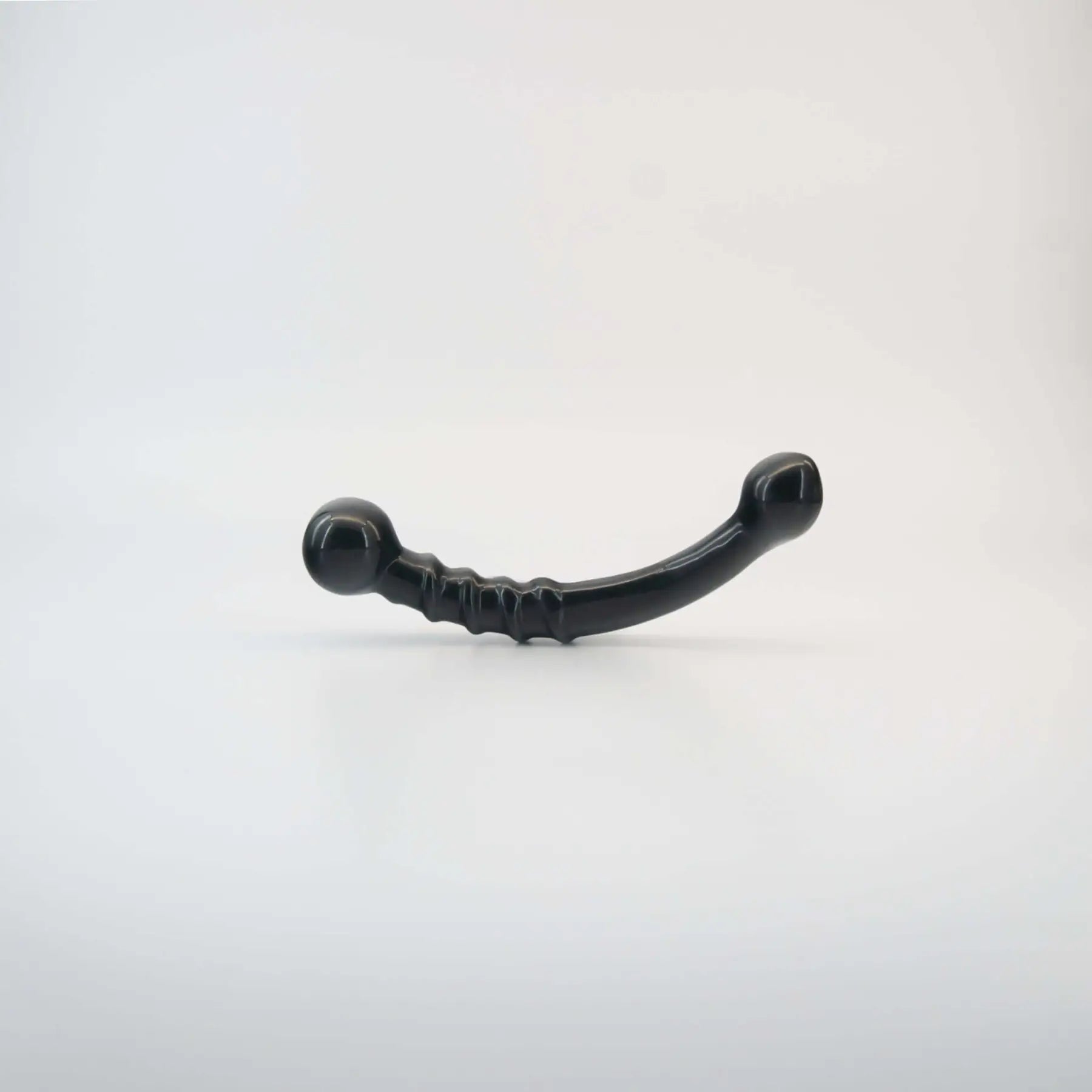 CrystalThrill Nyxora Black Obsidian Dual Ended Wand / 7’’