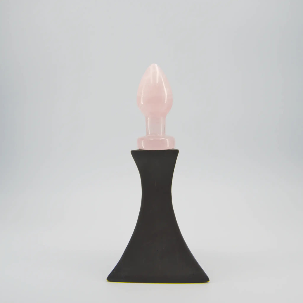 Orbella Rose Quartz Plug / 4’’ Butt