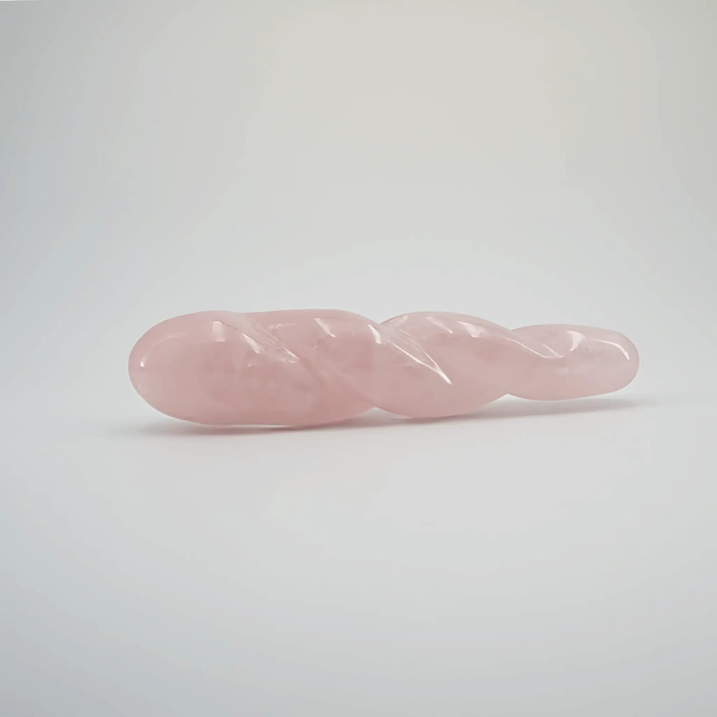 Ripplea Rose Quartz Wand / 7’’ Dildo