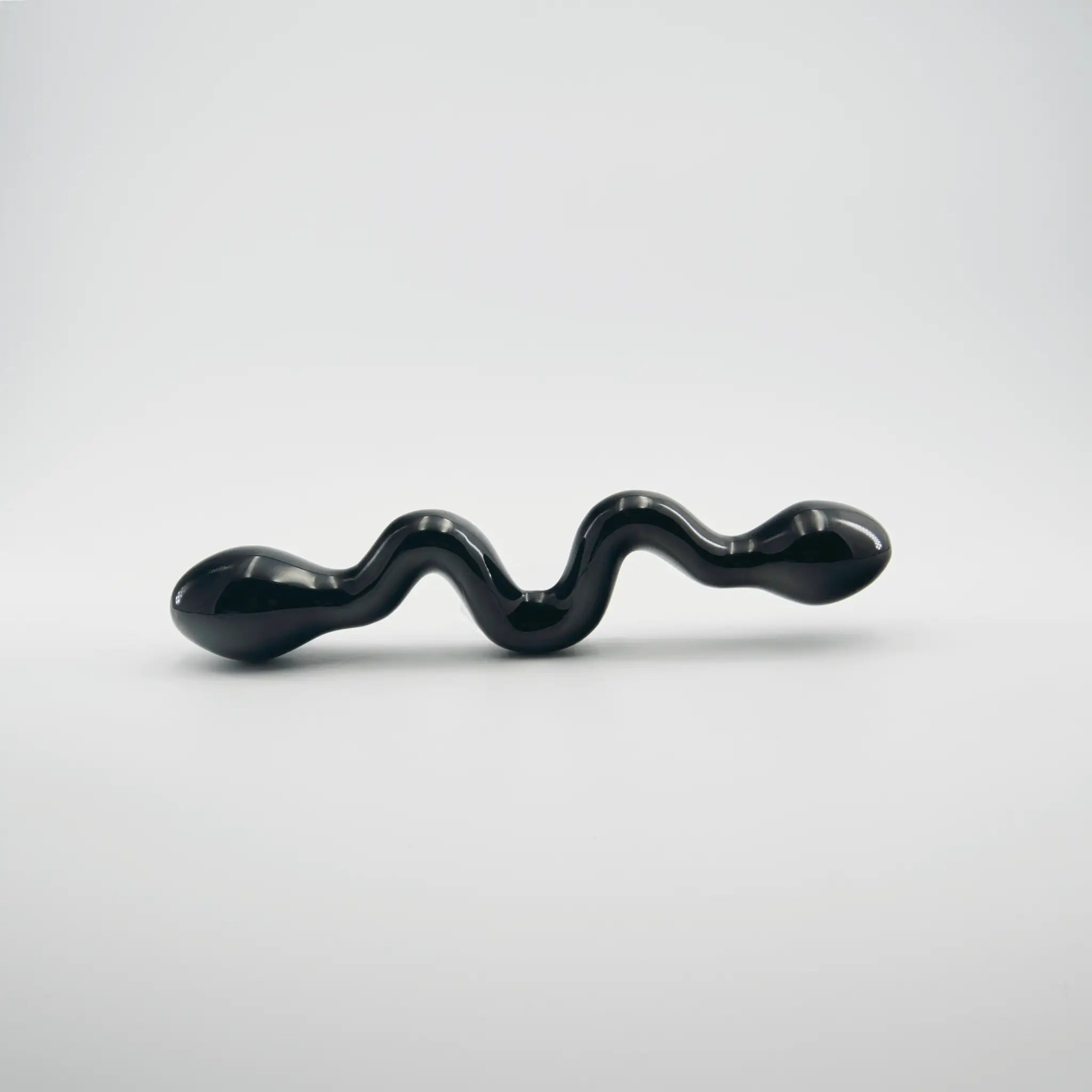 Serpentine Black Obsidian Wand / 10’’ Dildo