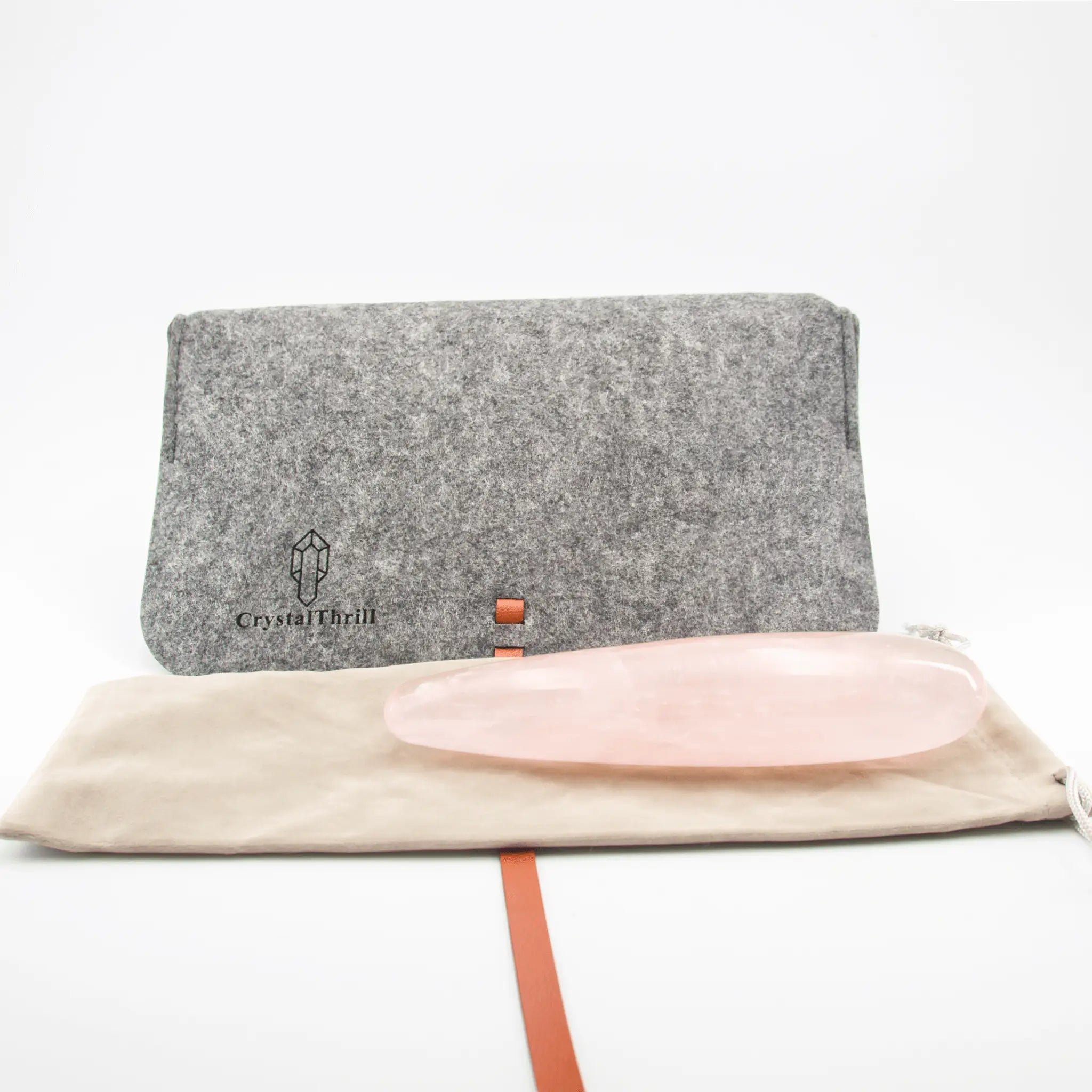 Taperella R Rose Quartz Wand / 7’’ Dildo