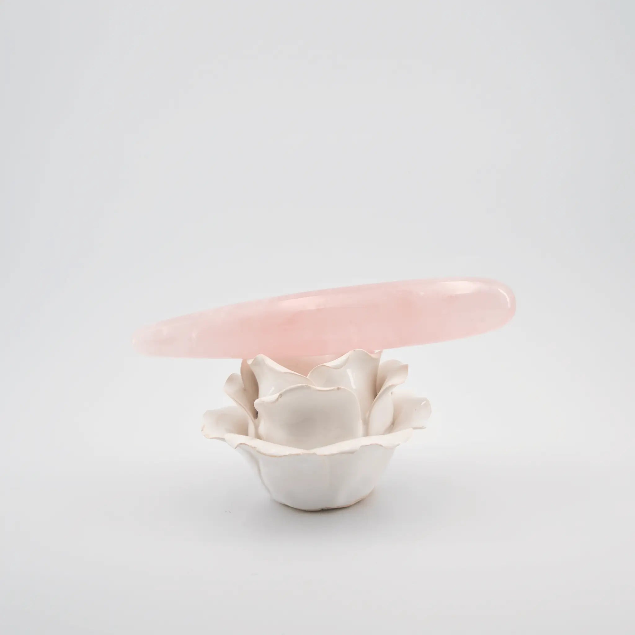 Taperis Rose Quartz Wand / 7’’ Dildo