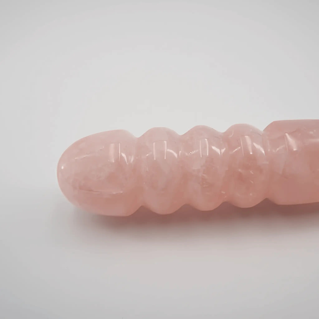 Unduluna Rose Quartz Wand / 7’’ Dildo