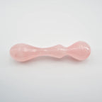 Vitalis Rose Quartz Wand / 7’’ Curved Double End Bulbous