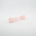 Vitalis Rose Quartz Wand / 7’’ Curved Double End Bulbous