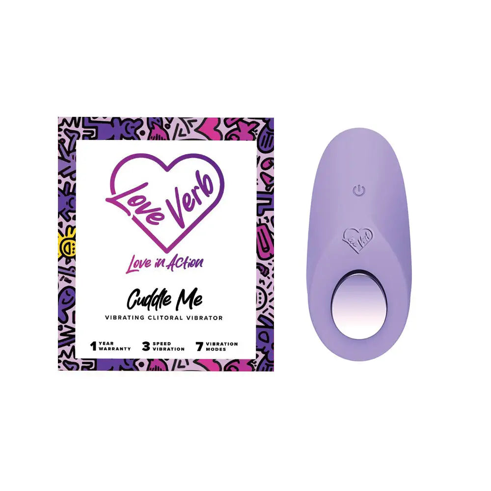 Cuddle Me Copper - Infused Thumping Clitoral Vibrator - Lilac