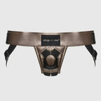 Curious Leatherette Harness Bronze