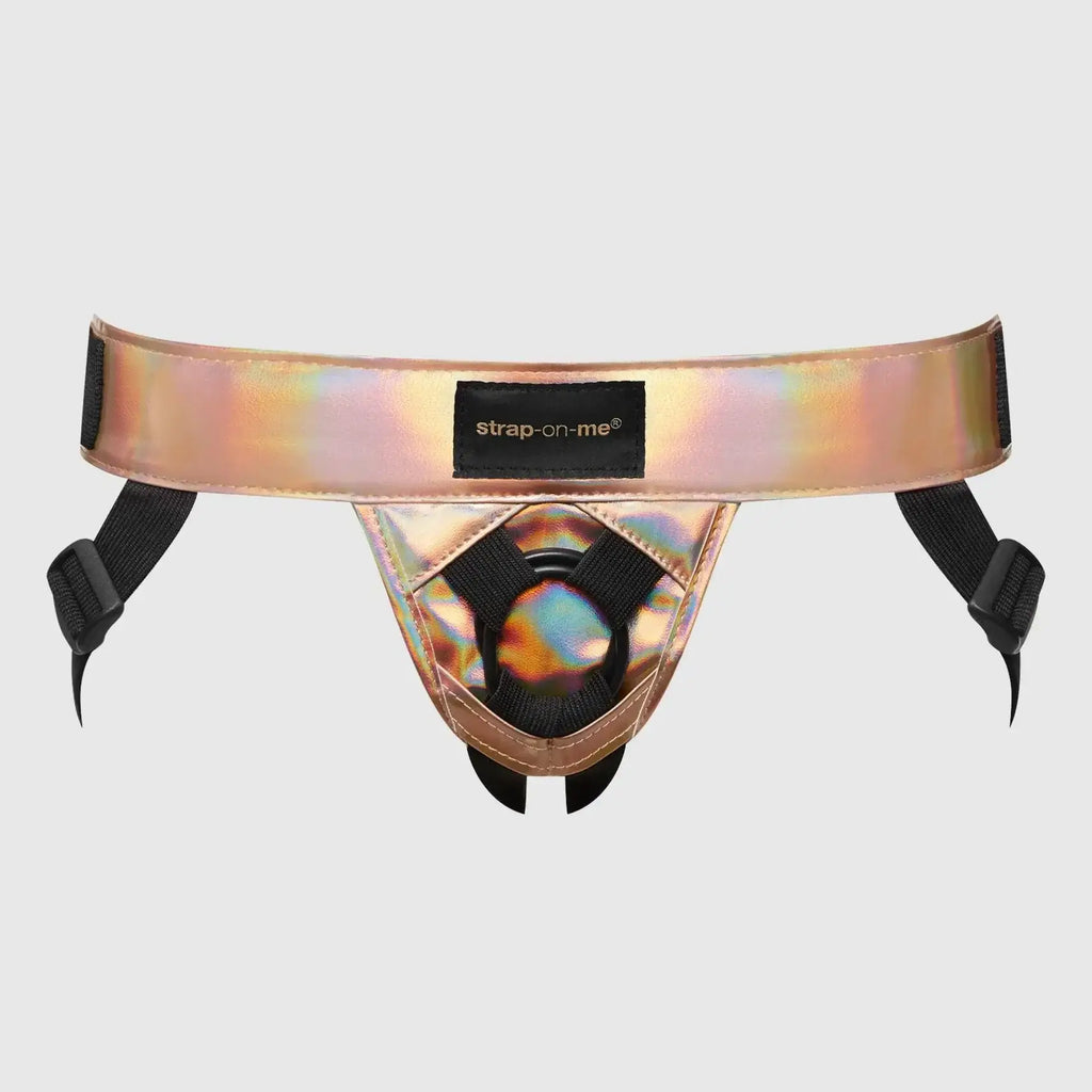 Curious Leatherette Harness Rose gold
