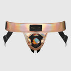 Curious Leatherette Harness Rose gold
