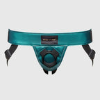 Curious Leatherette Harness Teal