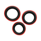 Curve Toys JOCK Enhancers - Premium Silicone C-Ring Set of 3 with Removable Inserts Multicolor