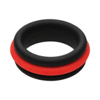 Curve Toys JOCK Enhancers - Premium Silicone C-Ring Set of 3 with Removable Inserts Multicolor
