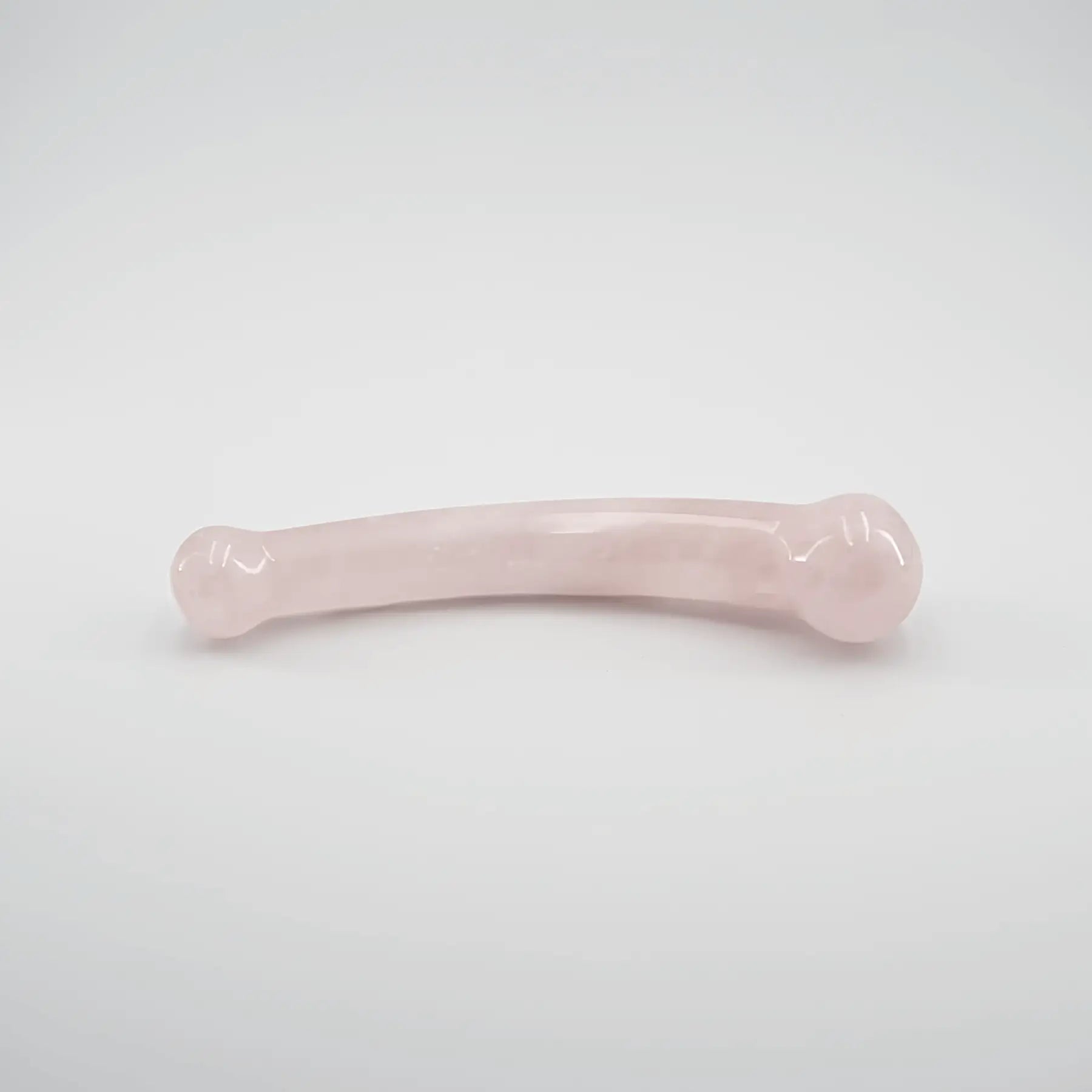 Curvella Rose Quartz Double Ended Wand / 7’’ Dildo