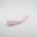 Curvella Rose Quartz Double Ended Wand / 7’’ Dildo