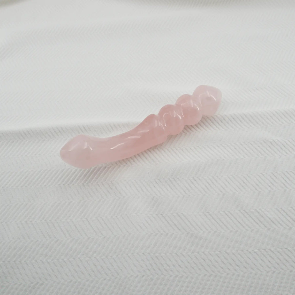 Curvona Rose Quartz Wand / 7’’ Dildo