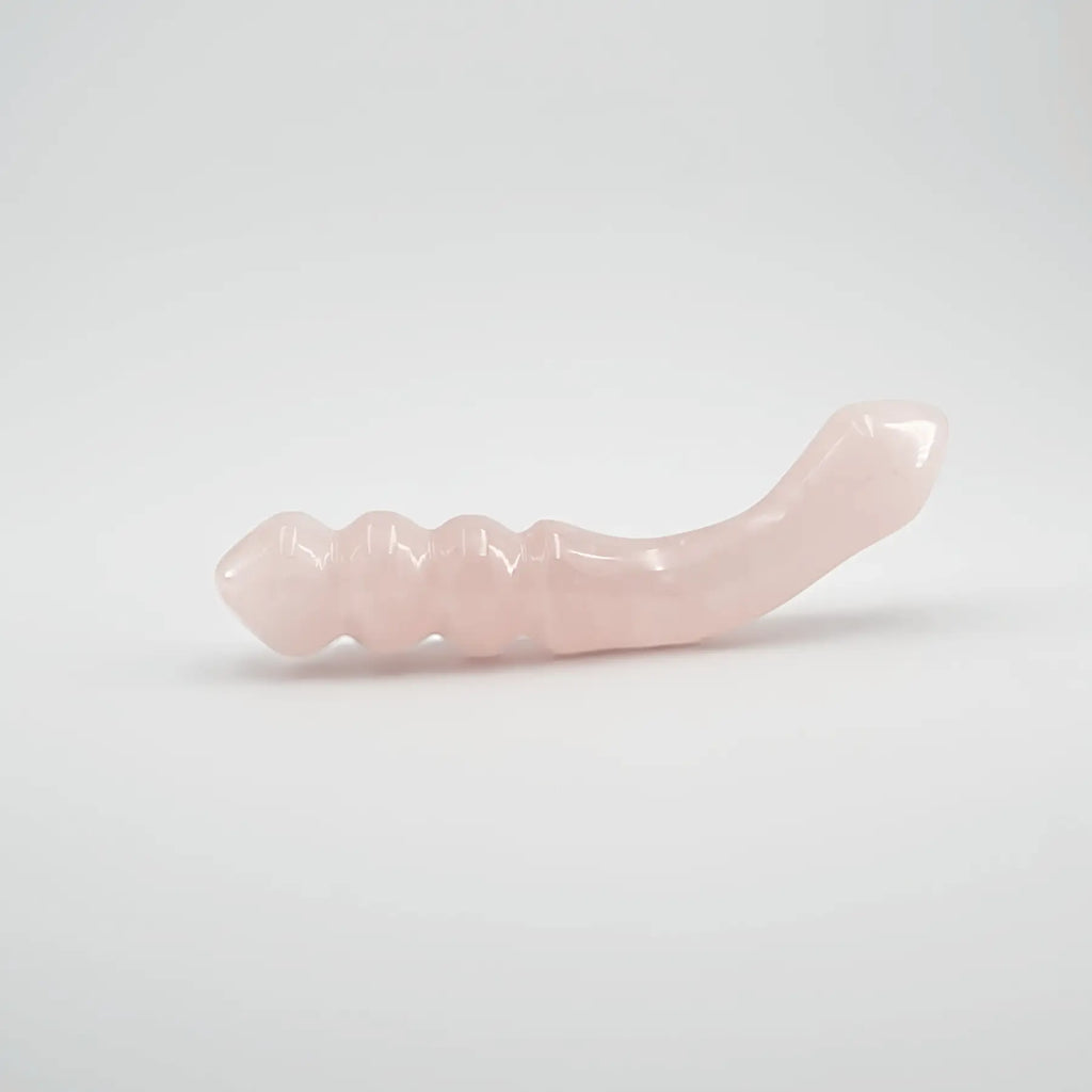 Curvona Rose Quartz Wand / 7’’ Dildo
