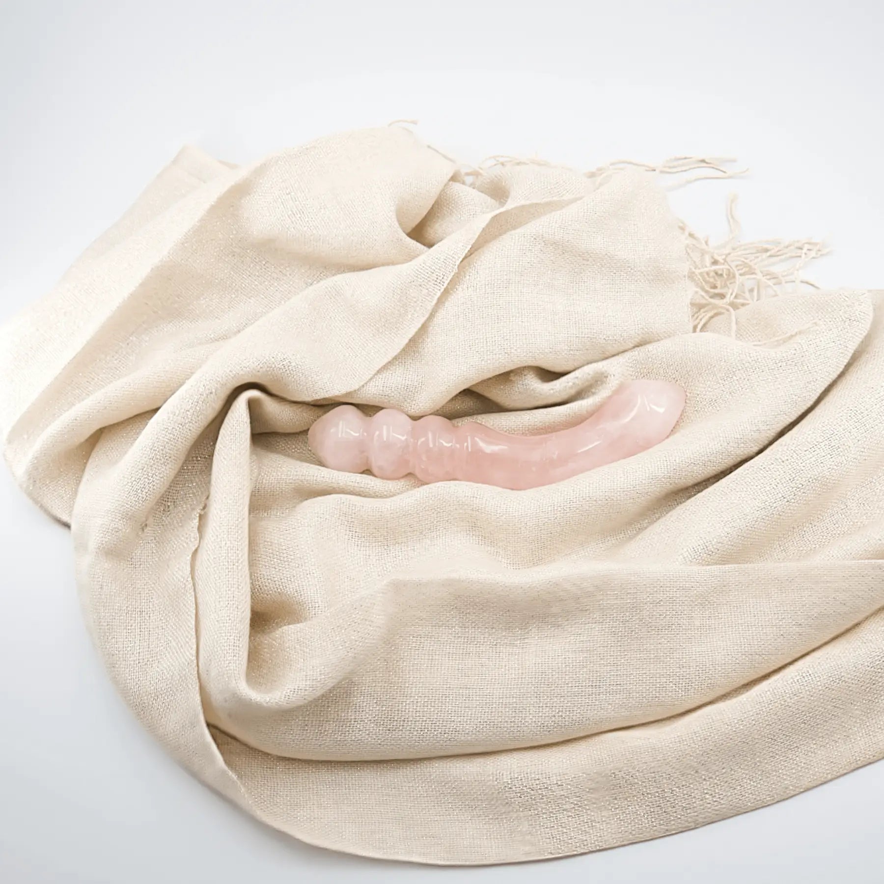 Curvona Rose Quartz Wand / 7’’ Dildo