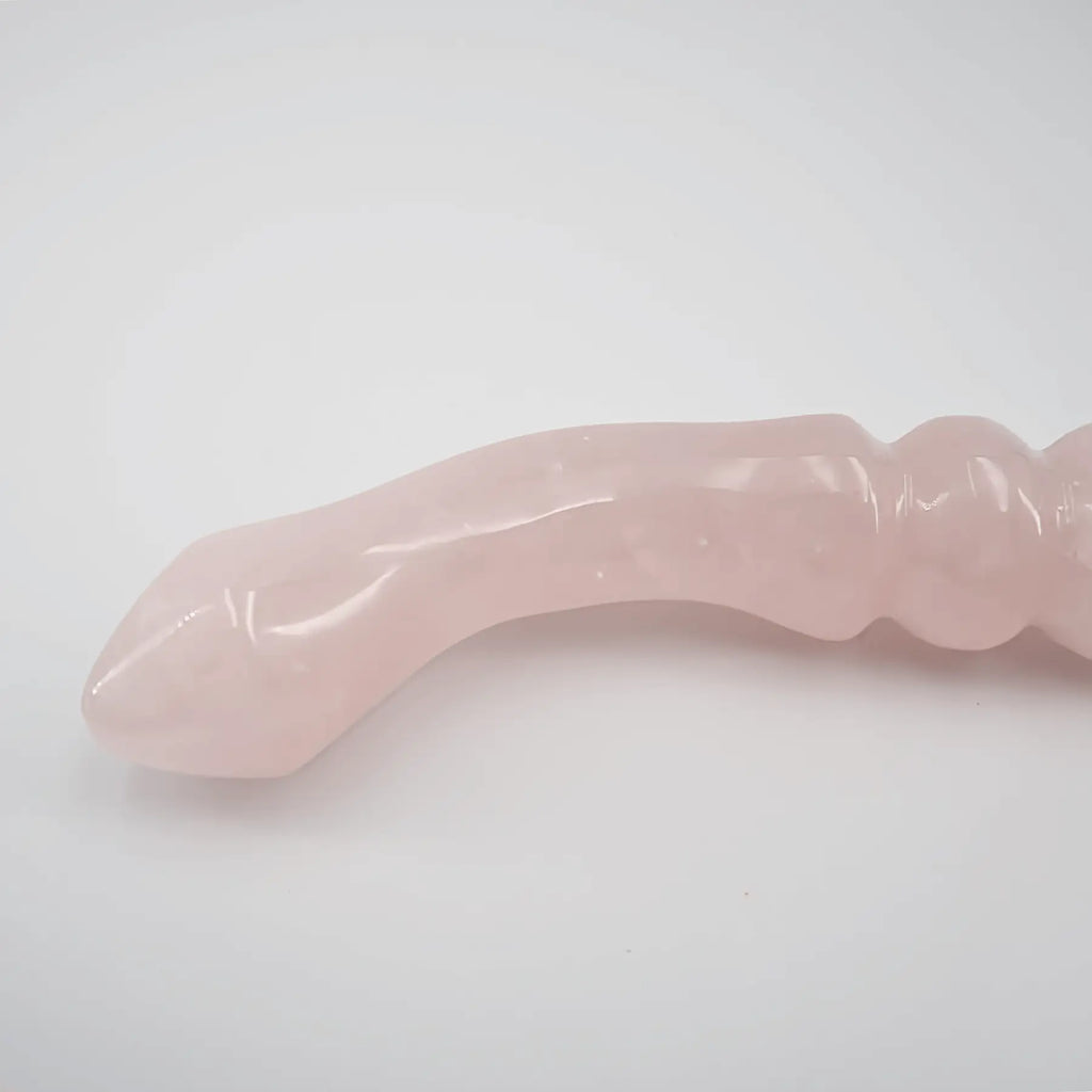 Curvona Rose Quartz Wand / 7’’ Dildo