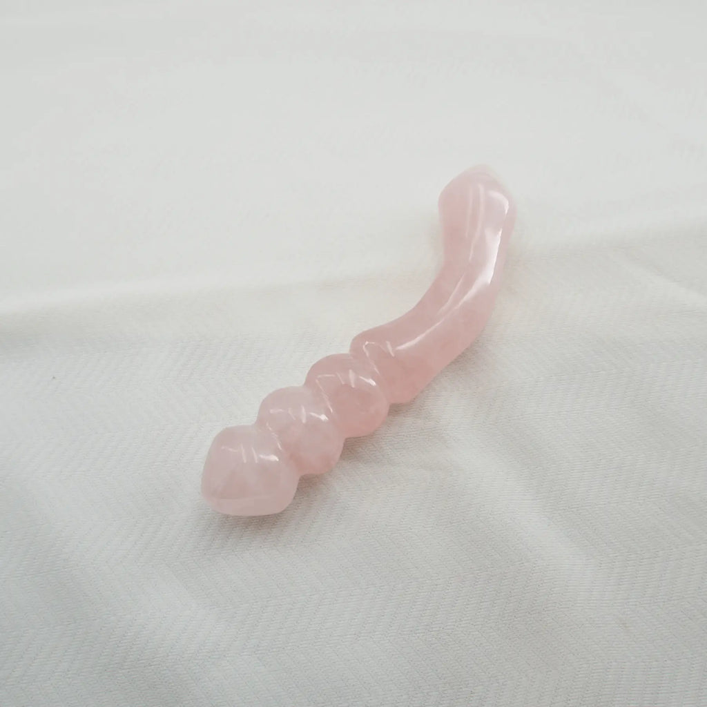 Curvona Rose Quartz Wand / 7’’ Dildo