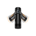 The Wing Thrusting & Vibrating Masturbator - Black